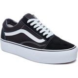 Vans Old Skool Platform Sneakers Kinderen Black/True White