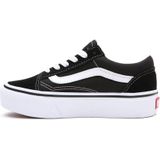 Vans Old Skool Platform Sneakers Kinderen - Black/True White