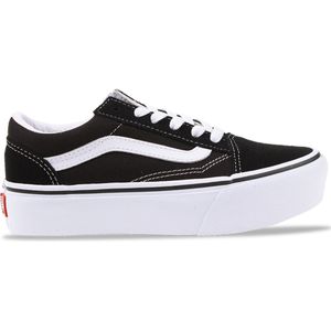 Vans Old Skool Platform Sneakers Kinderen Black/True White