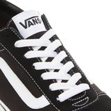 Vans Ward Suede Canvas Heren Sneakers - Black/White - Maat 40.5