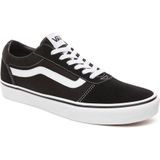 Vans ward suede canvas in de kleur zwart/wit.