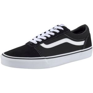 VANS MN Ward (Suede Canvas) black/whit -Maat 42.5