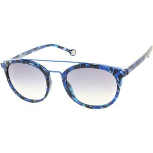 Carolina Herrera Dames SHE74106DQ zonnebril, blauw (azul), 52