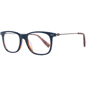 Trussardi, Accessoires, Heren, Blauw, ONE Size, Blauwe Vierkante Optische Brillen voor Mannen