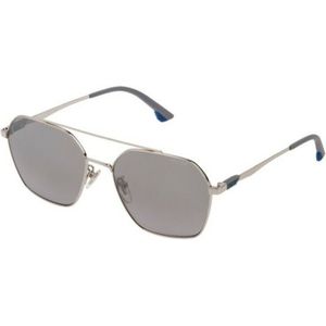 Police zonnebril SPL771 Vibe 2 579x Shiny Palladium Smoke Silver Mirror | Sunglasses