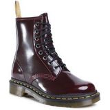 Dr. Martens Unisex 8 Eye Boot Sneaker, Rode Kersenrode Cambridge Borstel 600, 3.5 UK