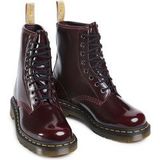 Dr. Martens Unisex 8 Eye Boot Sneaker, Rode Kersenrode Cambridge Borstel 600, 3.5 UK