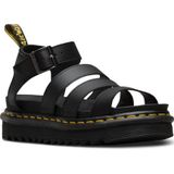 Dr. Martens Chunky 3 Strap Sandalen voor dames, Zwart, 38 EU