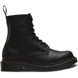 Dr. Martens, 1460 Pascal Virginia Mono Leren Laars Zwart, Dames, Maat:40 EU