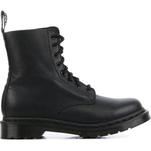 Dr. Martens Vrouwen Leren Veterboots / Laarzen / Damesschoenen 24479001 Zwart