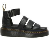 Dr. Martens Clarissa II Quad Flat Sandalen - Zwart - Dames - Leer