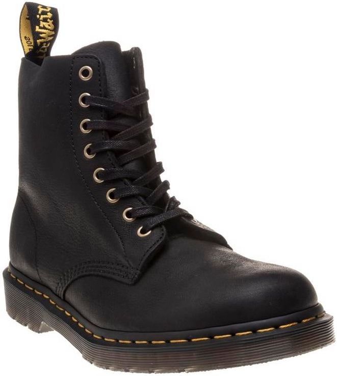 Dr. Martens - 1460 Pascal - Veterboot - Zwart - Leer - Gevoerd met Suède en Textiel