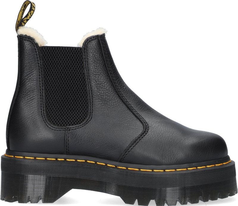 Dr. Martens - 2976 Quad - Chelsea Schoenen - Zwart - Gevoerd Platform