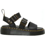 Dr. Martens, Zwarte Sandalen Zwart, Dames, Maat:39 1/2 EU