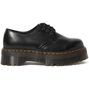 Dr. Martens, 1461 Quad Platform Schoen Zwart, Dames, Maat:41 EU