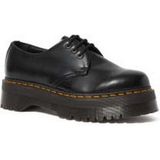 Dr. Martens - 8053 Quad Smooth - Leren Platform Schoenen - Zwart