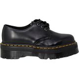Dr. Martens - 8053 Quad Smooth - Leren Platform Schoenen - Zwart
