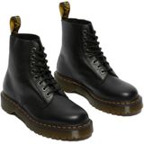 Dr. Martens 1460 PASCAL BEX BLACK PISA - Volwassenen VeterlaarzenHalf-hoge schoenen - Kleur: Zwart - Maat: 43