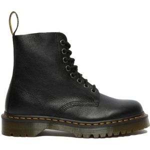 Dr. Martens 1460 PASCAL BEX BLACK PISA - Volwassenen VeterlaarzenHalf-hoge schoenen - Kleur: Zwart - Maat: 40