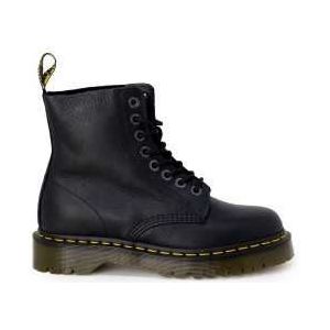 Dr. Martens 1460 PASCAL BEX BLACK PISA - VeterlaarzenHoge sneakersDames sneakersDames veterschoenenHalf-hoge schoenen - Kleur: Zwart - Maat: 41