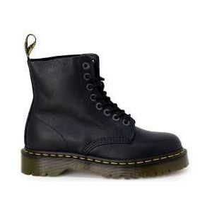 Dr. Martens 1460 PASCAL BEX BLACK PISA - Volwassenen VeterlaarzenHalf-hoge schoenen - Kleur: Zwart - Maat: 41