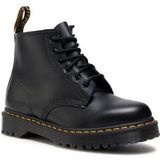 Dr. Martens - 101 - Veterlaarzen - Zwart - Klassieke Leren Laarzen met Bex-zool