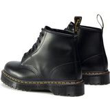 Dr. Martens - 101 - Veterlaarzen - Zwart - Klassieke Leren Laarzen met Bex-zool