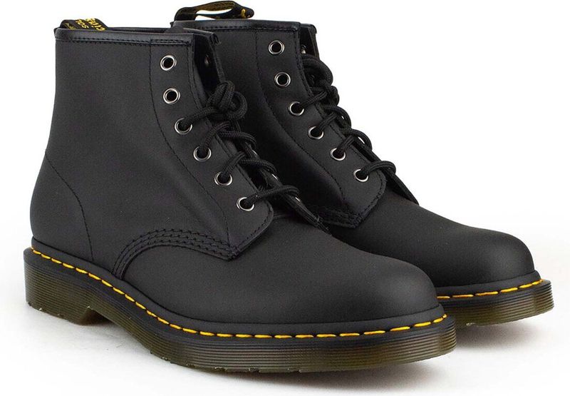 Dr Martens 101 Nappa Zwarte Laarzen - Streetwear - Volwassen
