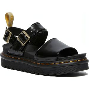 Dr. Martens, Flat Sandalen Zwart, Dames, Maat:40 EU