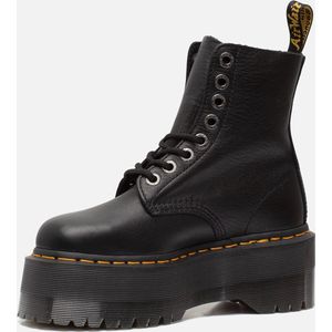 Dr. Martens - 1460 Pascal Max - Laarzen - Zwart - Leer - 6 cm Platform