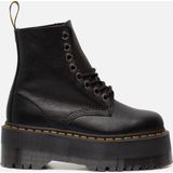 Dr. Martens - 1460 Pascal Max - Laarzen - Zwart - Leer - 6 cm Platform