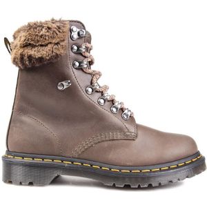 Dr Martens - 1460 Serena - Veterlaarzen - Bruin - Met Imitatiebont