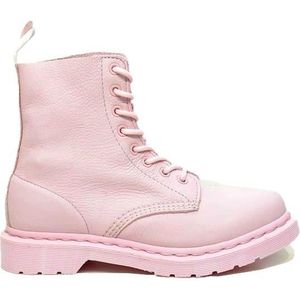 Dr. Martens 1460 PASCAL CHALK PINK VIRGINA - Volwassenen VeterlaarzenHalf-hoge schoenen - Kleur: Roze - Maat: 37