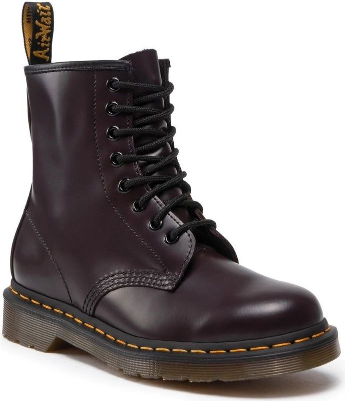 Dr. Martens 1460 Veterboots Rood/Paars Smooth Leer