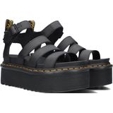 Dr. Martens - Blaire Quad - Sandalen - Zwart - PU Gecoat Hydro Leer