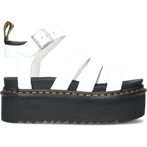 Dr. Martens - Dames Sandalen - Wit - Blaire Hydro met Zebrilus Platform