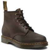 Dr. Martens - 101 Enkellaarzen - Bruin - Crazy Horse Leer