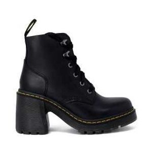 Dr. Martens Dames Jesy 6 Tie Boot Mode, Black Sendal, 3 UK