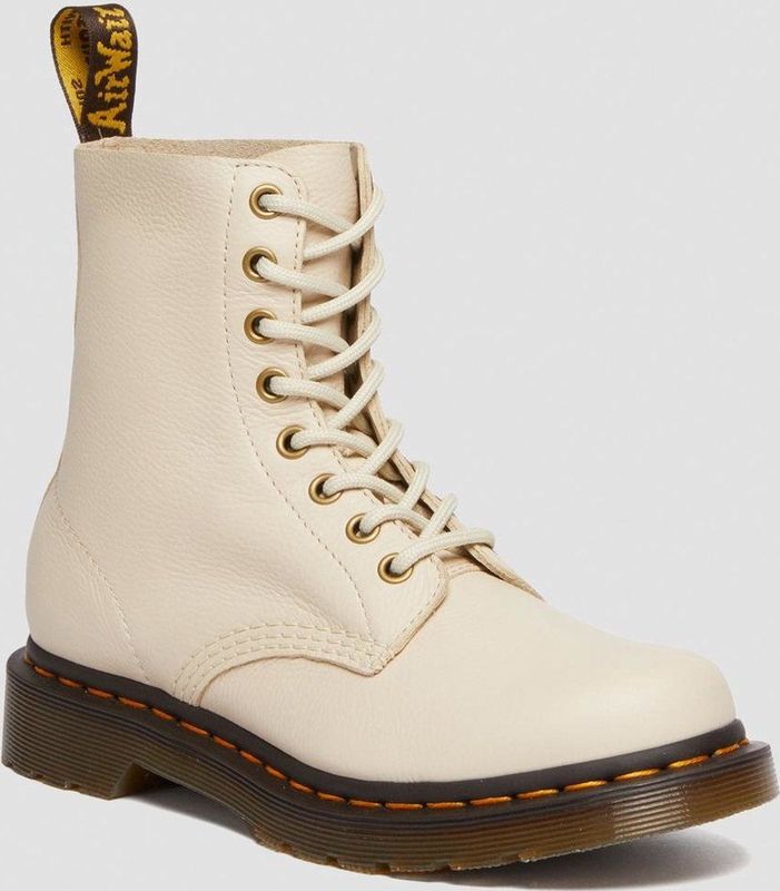 Dr Martens 1460 Pascal Virginia Parchment Beige - Boots - 26802292