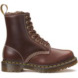 Gevoerde boots in leer 1460 Serena DR. MARTENS. Leer materiaal. Maten 38. Kastanje kleur