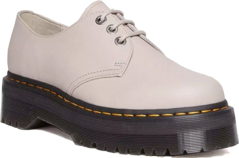 Dr Martens - 1461 Quad II - Enkellaarsjes - Grijs - Leren