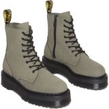 Dr Martens Jadon Veterboots grijs Nubuck