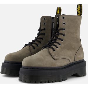 Dr Martens Jadon Veterboots grijs Nubuck