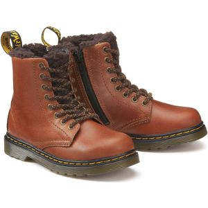 Dr. Martens - Serena T - Veterboots - Zwart - Gewaxt Leer - Warm Gevoerd