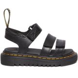 Dr. Martens Klaire T leren sandalen zwart