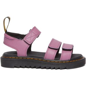 Dr. Martens Klaire leren sandalen paars