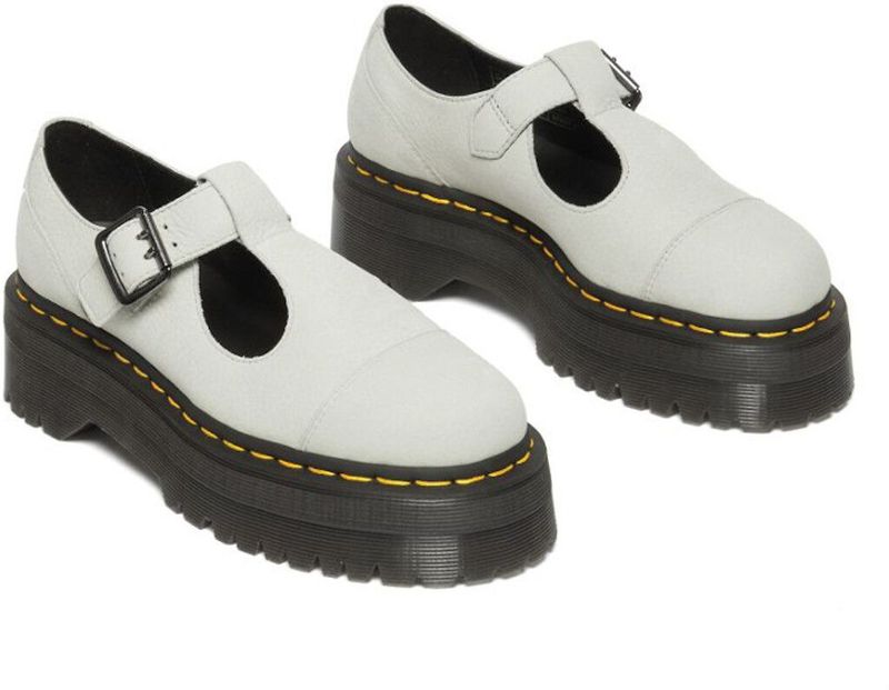 Dr. Martens - Bethan - Ballerina's - Wit - Leer