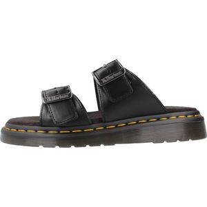 Dr. Martens - Josef - Sandalen - Zwart - Leren - Verstelbare Gespen