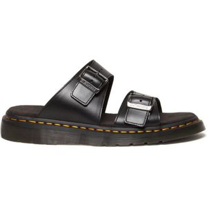 Dr. Martens - Josef - Sandalen - Zwart - Leren - Verstelbare Gespen