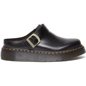 Dr. Martens - Laketen - Sandalen - Zwart - Leren - Chunky Platform